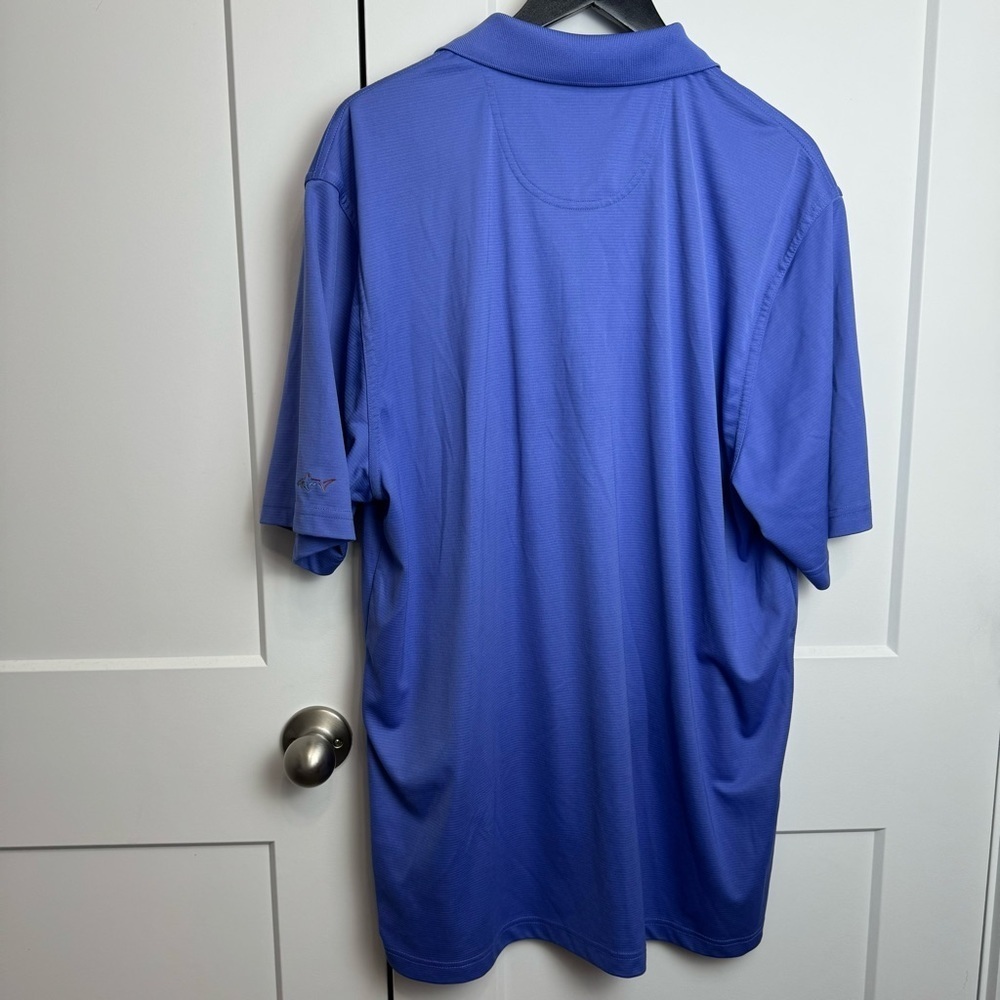 Greg Norman Men's Play Dry Polo Golf Shirt Size XL Blue - Picture 3 of 7